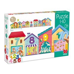 Puzzle De Madera Números 1-10 (GOULA)