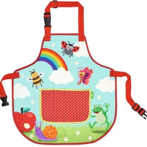 Delantal de Escarabajo Rastrero Arco Iris Delantal Infantil (MOSES)