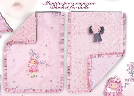 MANTA PARA MUÑECAS COLECCIÓN MARÍA BY DE CUEVAS - Imagen 2