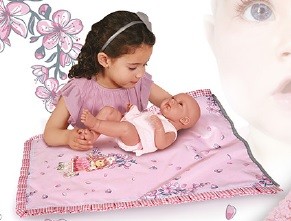 MANTA PARA MUÑECAS COLECCIÓN MARÍA BY DE CUEVAS - Imagen 3