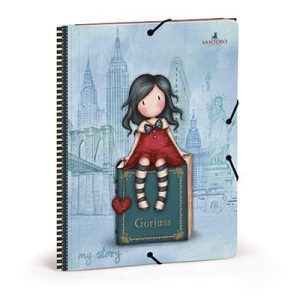 Carpeta Gomas Gorjuss My Story (SANTORO)