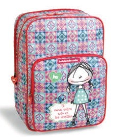 MOCHILA DOBLE COMPARTIMENTO HABLANDO SOLA DE DIS2 BUSQUETS outlet