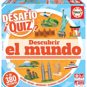 Juego Desafío Quiz Descubrir el Mundo (EDUCA)