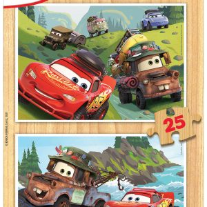 Puzzle Cars 2×25 Piezas (EDUCA)