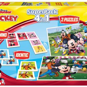 Superpack 4 en 1 Mickey and Friends (EDUCA)