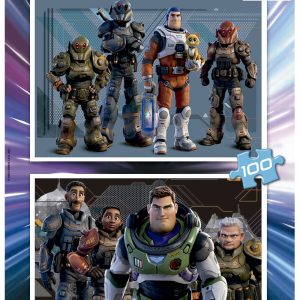 Puzzle 2×100 Piezas Lightyear (EDUCA)