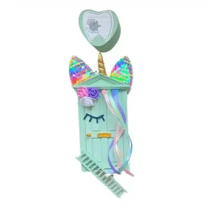 Puerta Unicornio Verde mint para recibir al Ratoncito Pérez – TocToc