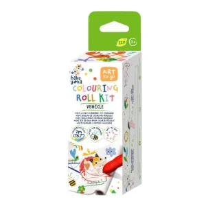 Mini kit para colorear Vehículos + 4 ceras – Haku Yoka