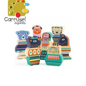 Cubos de madera Ze tribu (DJECO)