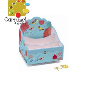 ORGANIZADOR JARDÍN SECRETO JOYERO AZUL