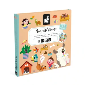 Libro desplegable magnético Los animales domésticos – Janod
