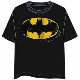 CAMISETA MANGA CORTA BATMAN COLOR NEGRO TALLA 12