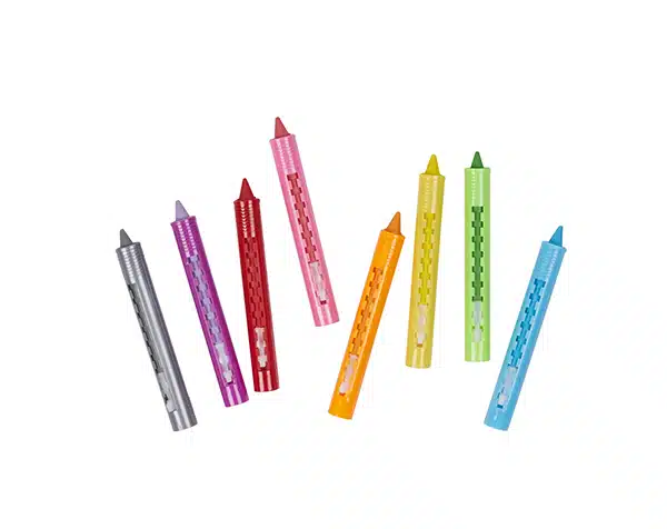 Ceras de baño 8 colores y paño – Tiger Tribe - Imagen 2