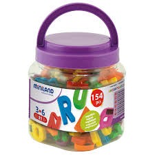 MINILAND ABECÉ 154 PCS