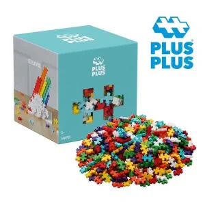 Cubo de 600 piezas Arcoiris – Plus Plus