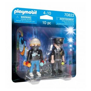 Duo Pack Policía y Vándalo (PLAYMOBIL)