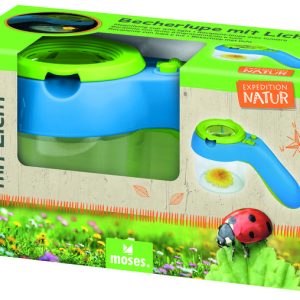 Recipiente con Lupa y Luz (MOSES)