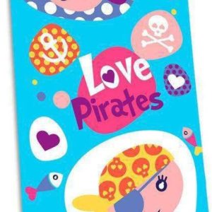 Toalla De Playa Algodón Pirates 70X140Cm (KIDS EUROSWAN)