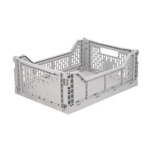 Caja plegable mediana Grey – Monnëka