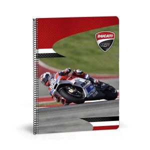 LIBRETA A4 CUADRICULA COL. DUCATI BY DIS2 (outlet)
