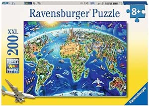 Puzzle 200XXL el Mundo a la Vista (RAVENSBURGER)