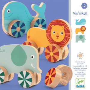 JUEGO DE MANIPULACIÓN ATORNILLAR ANIMALES