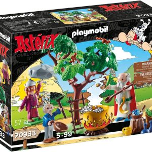Asterix 70933 Panorámix con el caldero de la Poción Mágica (PLAYMOBIL)