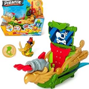 Barco Piratix Pirate Ship con su capitan (Magic box)