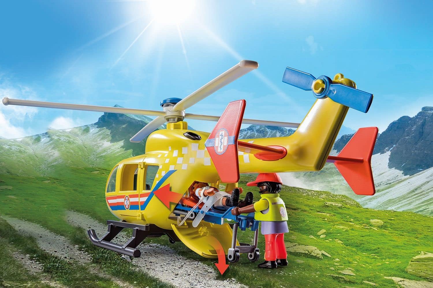 City Life Helicóptero de Rescate 71203 (PLAYMOBIL) - Imagen 5