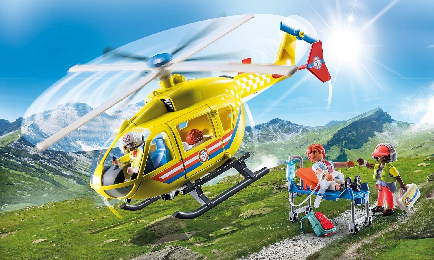 City Life Helicóptero de Rescate 71203 (PLAYMOBIL) - Imagen 2