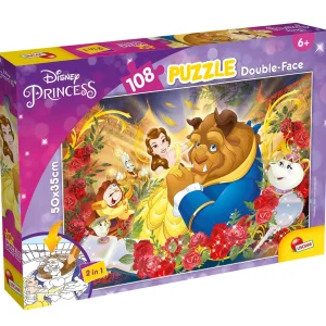 Puzzle Double Face Disney La Bella y La Bestia 108 Piezas (LISCIANI)