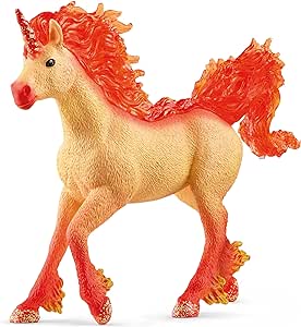 Semental unicornio de fuego Elementa (SHCLEICH)
