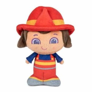 Peluche Bombero Pinypon 15cm (FAMOSA)