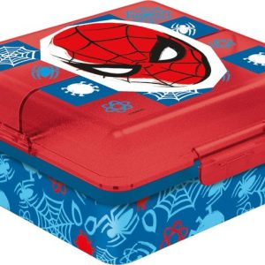 Sandwichera Múltiple Cuadrada Spiderman (STOR)