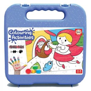Puzzle Colouring Activities Caperucita Roja 20pz (EDUCA)