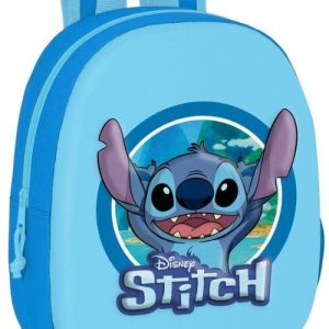 Mochila 3D Stich 27x33x10cm (SAFTA)