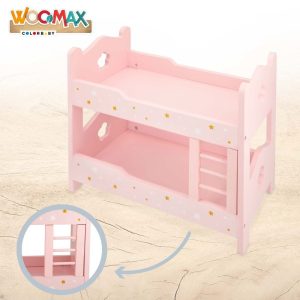 Litera De Madera Para Muñecas (WOOMAX)