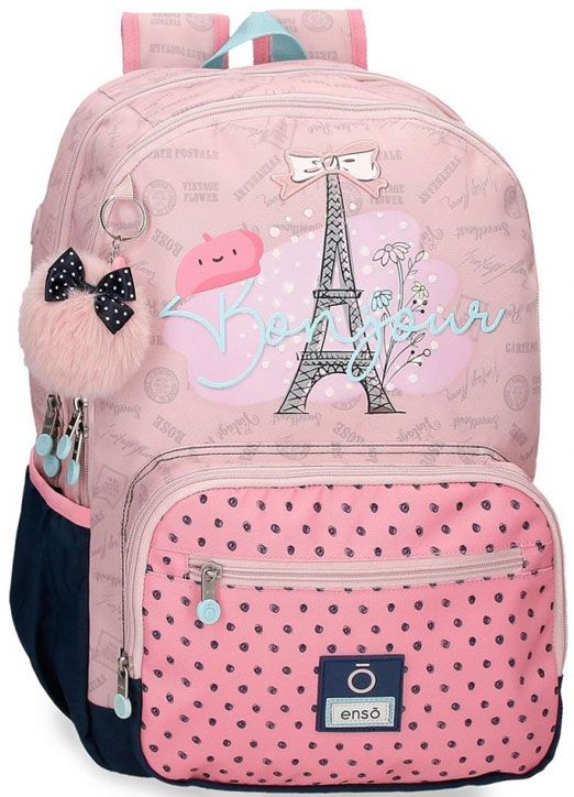 Mochila Enso Bonjour con dos compartimentos (JOUMMAN BAGS)