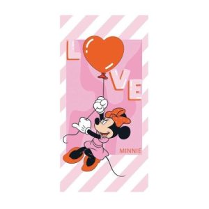 Toalla de Playa Algodón Minnie Love 70x140cm (NEW IMPORT)