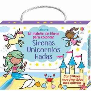 Mi Maletín de 3 Libros para Colorear (USBORNE)