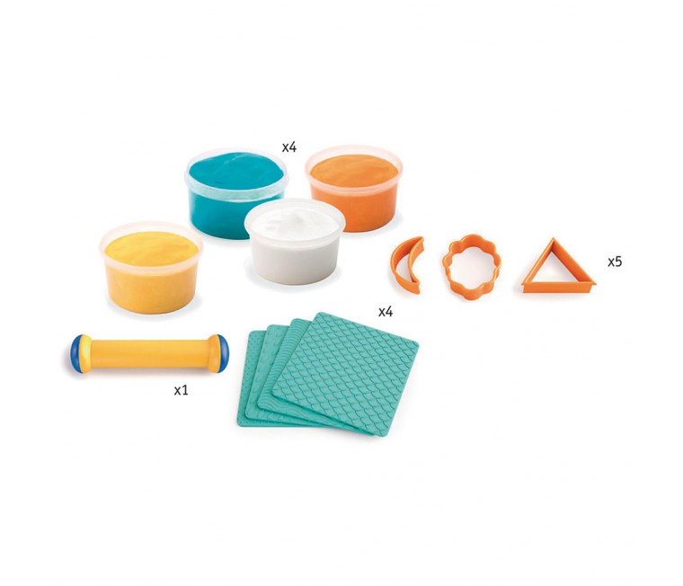 HUELLAS Y FORMAS JUEGO DE PLASTILINA 9891 (DJECO) - Imagen 3