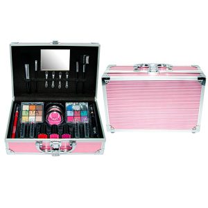 Maletín de Maquillaje Metálico Mya