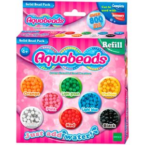 Pack Abalorios Solidos Aquabeads