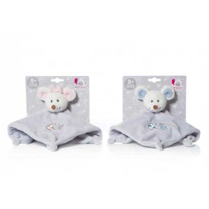 Doudou Baby Ratita Sonajero Azul 28 cm