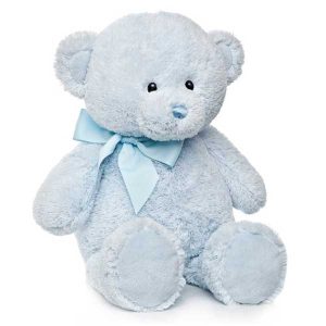 Peluche Infantil Oso Soft Azul 45cm