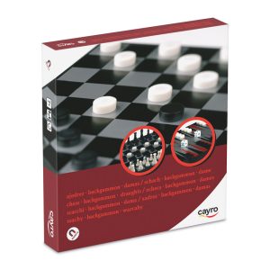 AJEDREZ-DAMAS-BACKGAMMON MAGNÉTICO