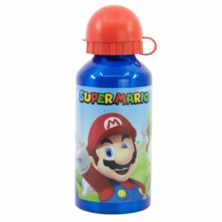 Botella Aluminio Pequeña 400 ml Super Mario Bross (STOR)