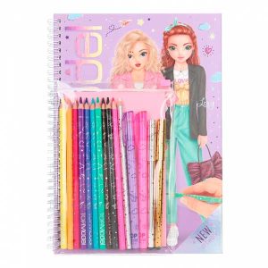 Top Model Libro de Colorear con Colores