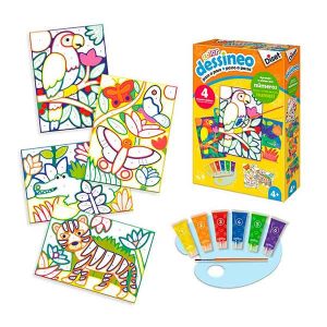 Dessineo Juego Pinta por Números Selva