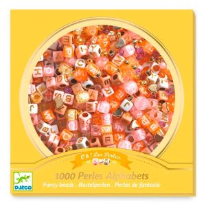 Djeco Perlas Alfabeto Doradas